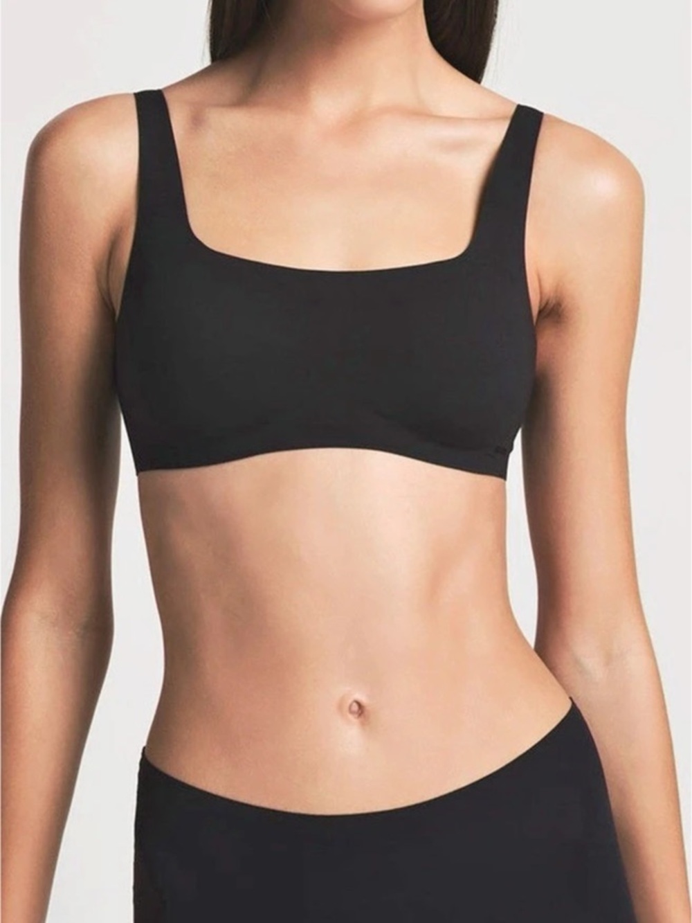 SKIMS - NAKED Scoop Neck Wireless Full-Coverage Bralette Black 2X Like New